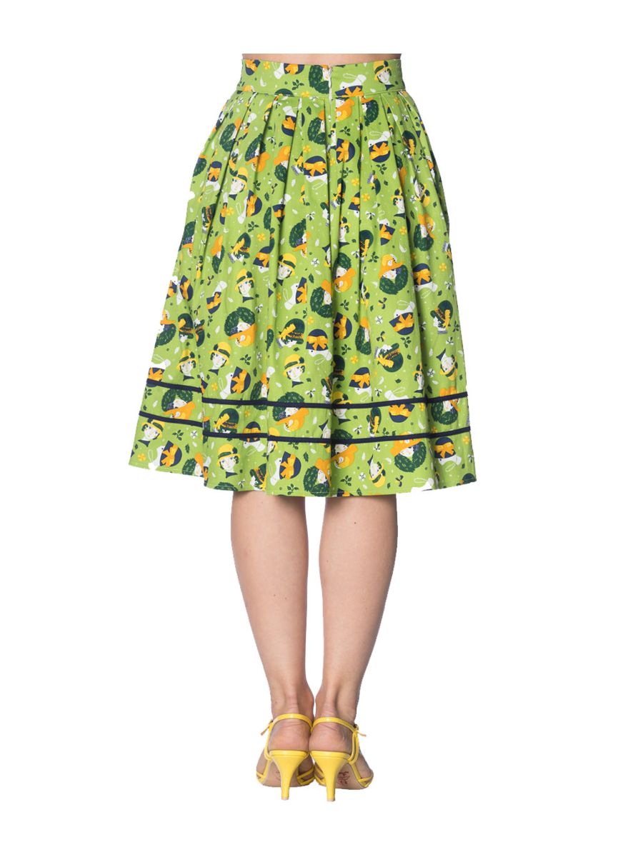 VINTAGE HAT 50S SKIRT