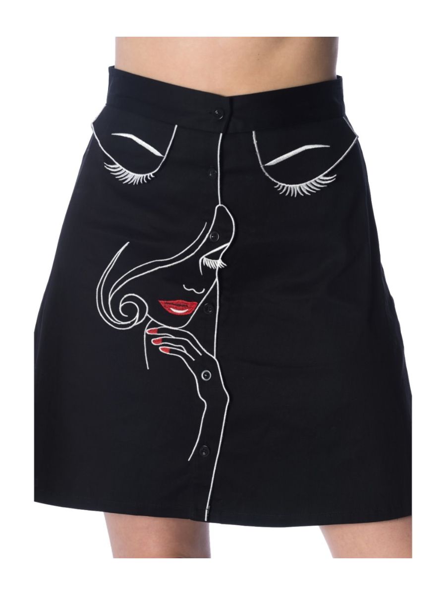 MODEL FACE SKIRT