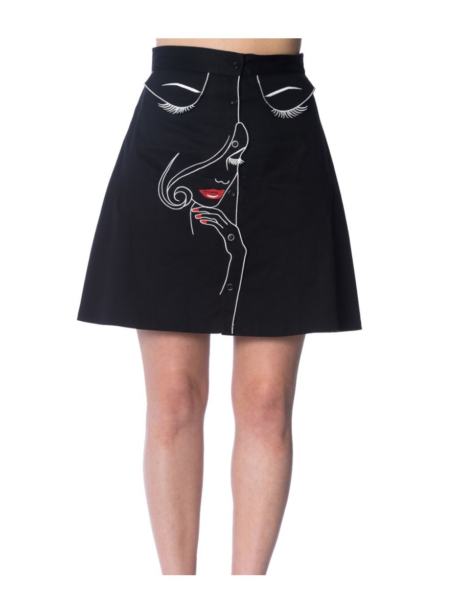 MODEL FACE SKIRT