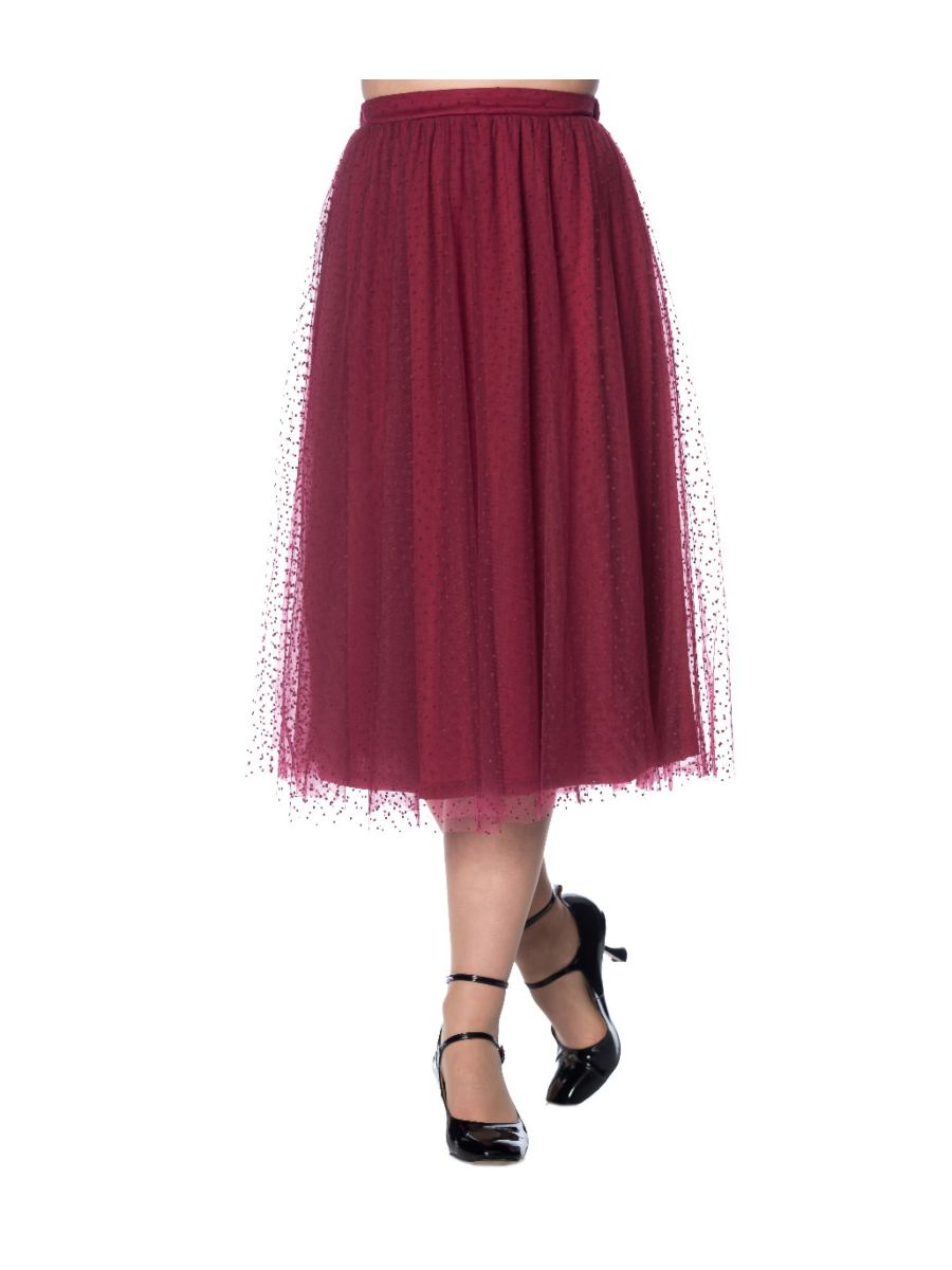 TIMEA TULE SKIRT