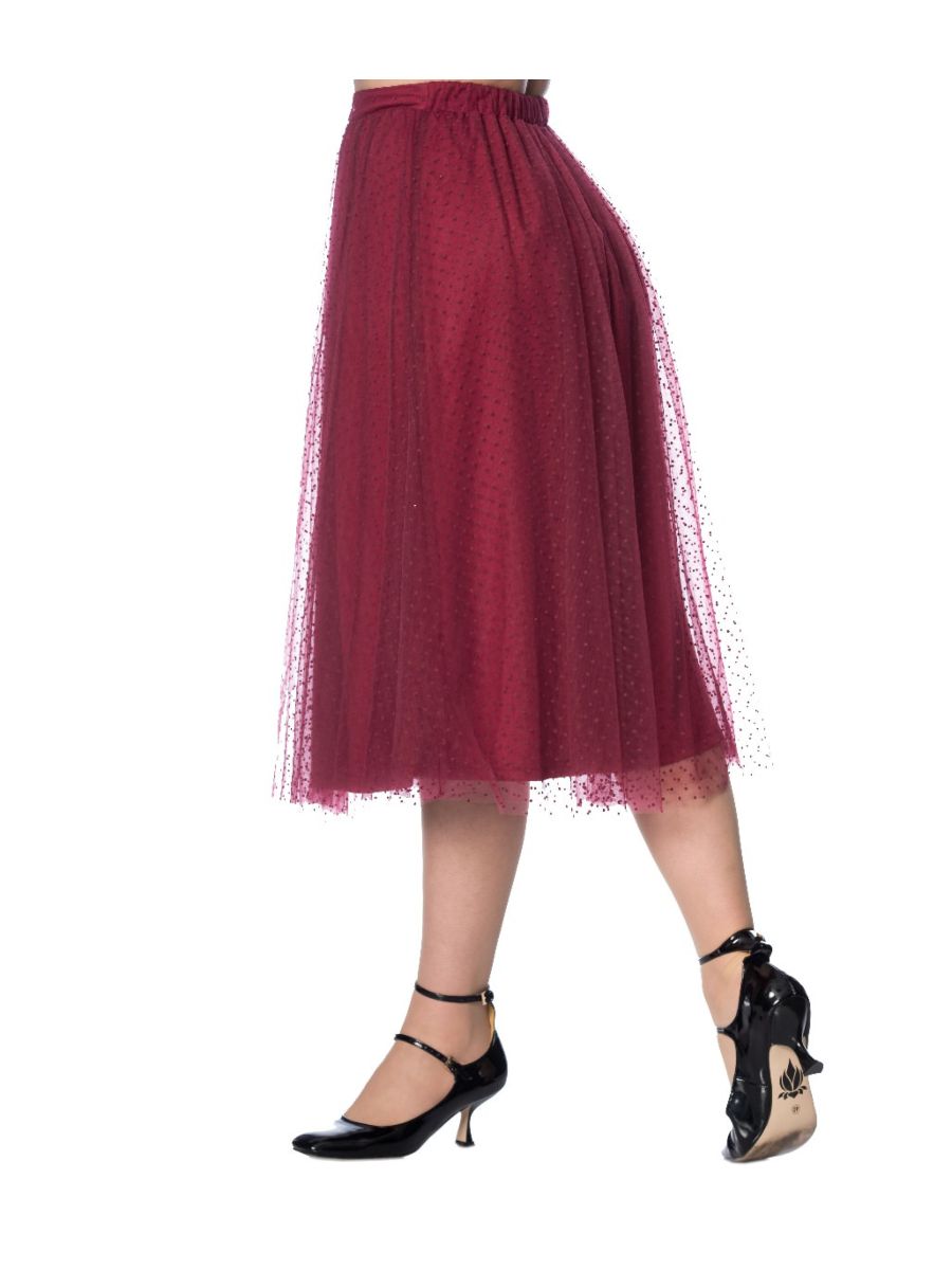 TIMEA TULE SKIRT