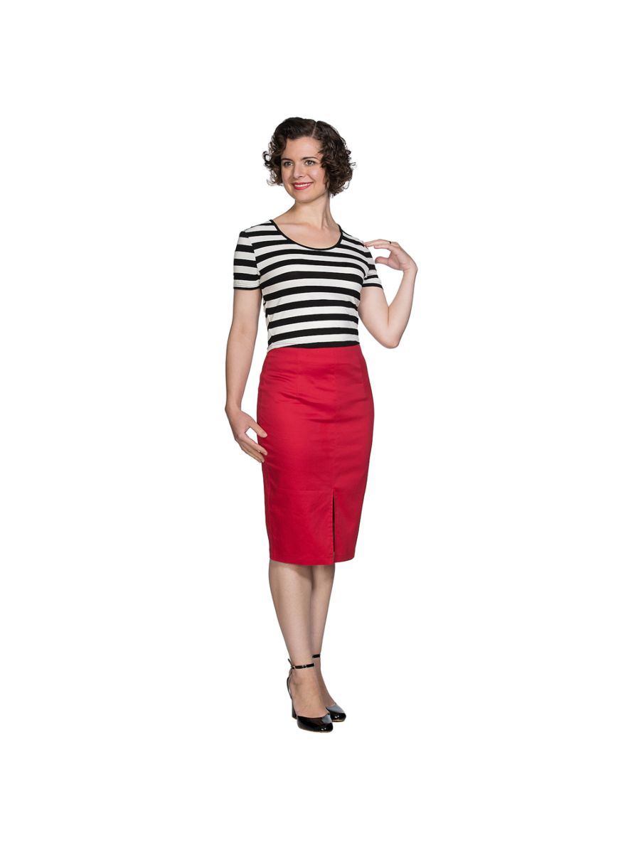 PLAIN PENCIL SKIRT