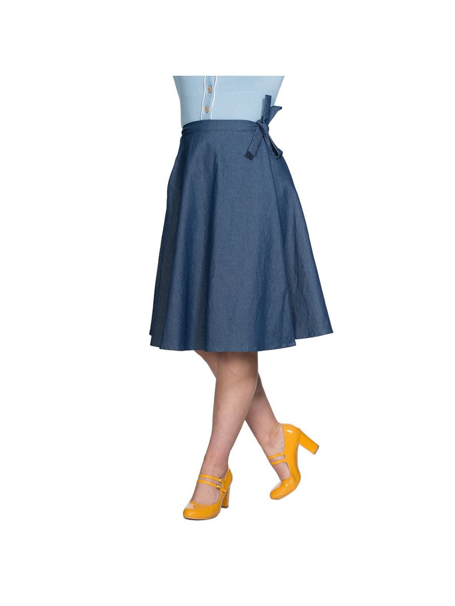 SWEET SAIL WRAP SKIRT