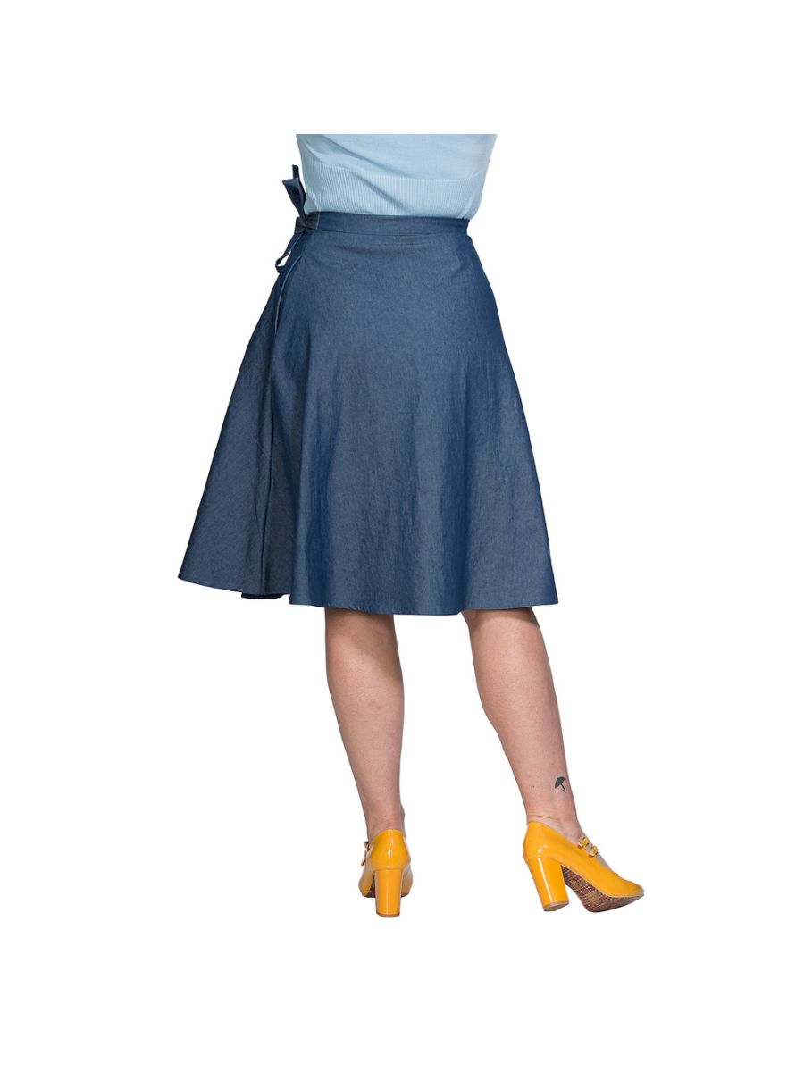 SWEET SAIL WRAP SKIRT