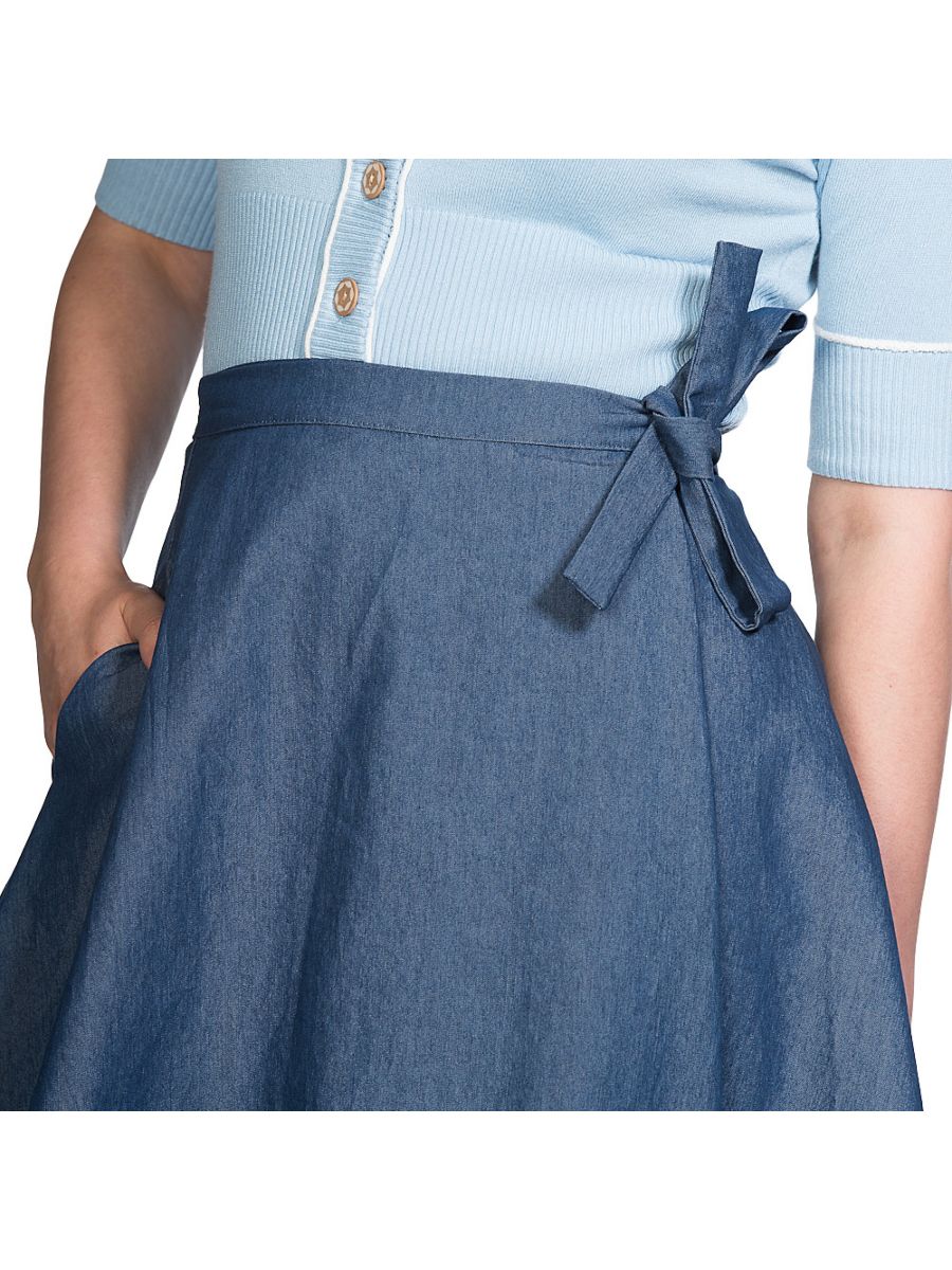 SWEET SAIL WRAP SKIRT