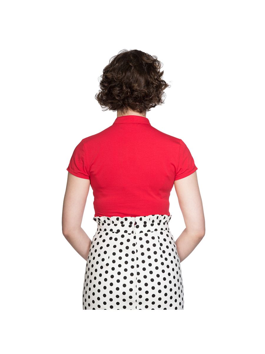 MANDARIN COLLAR TOP