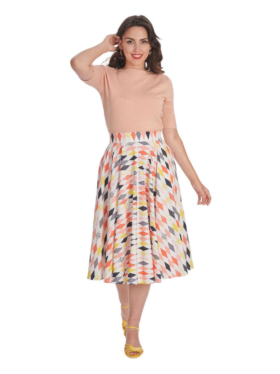 DIAMOND SWING SKIRT