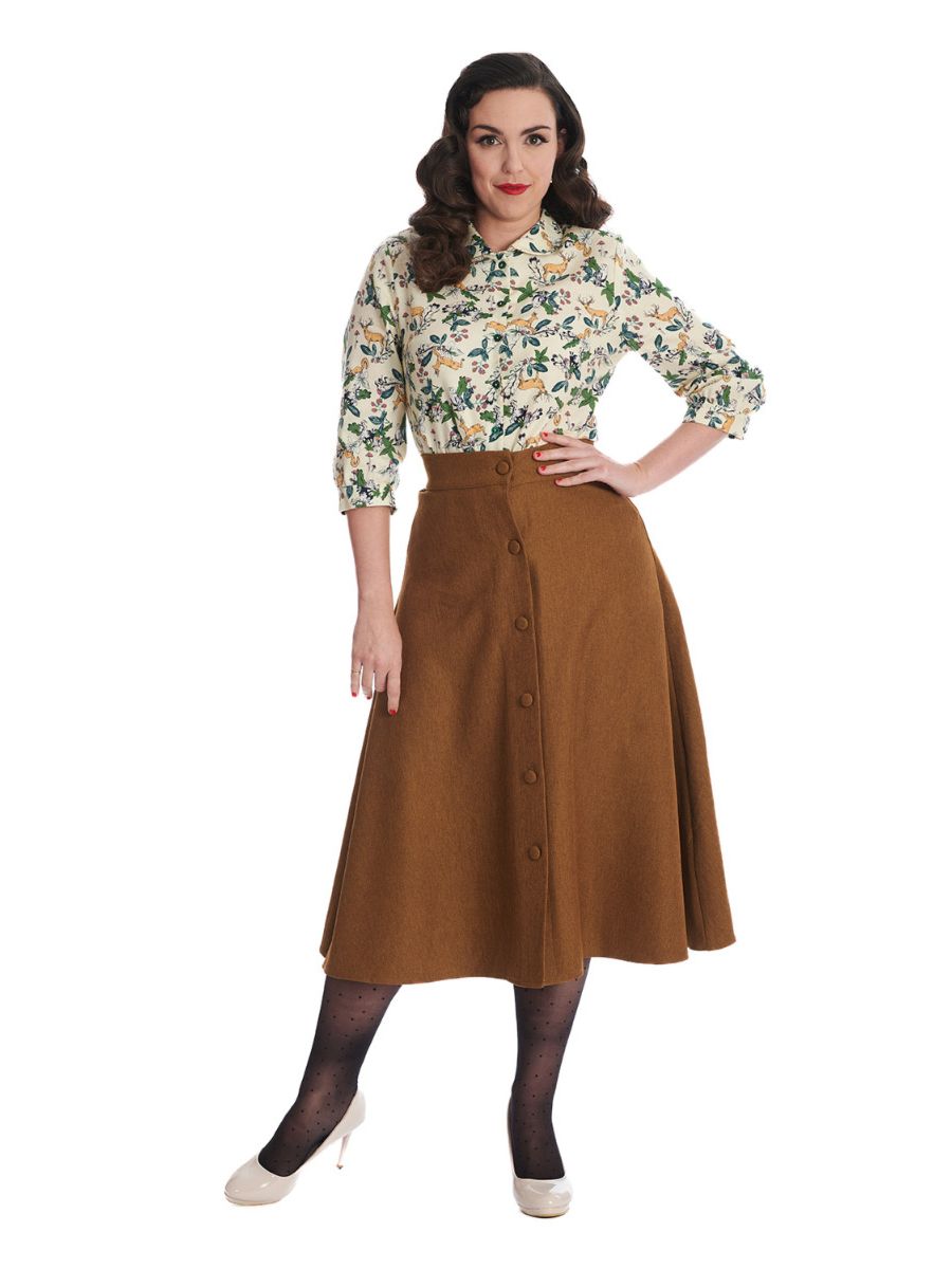 WOODLAND DEER BLOUSE