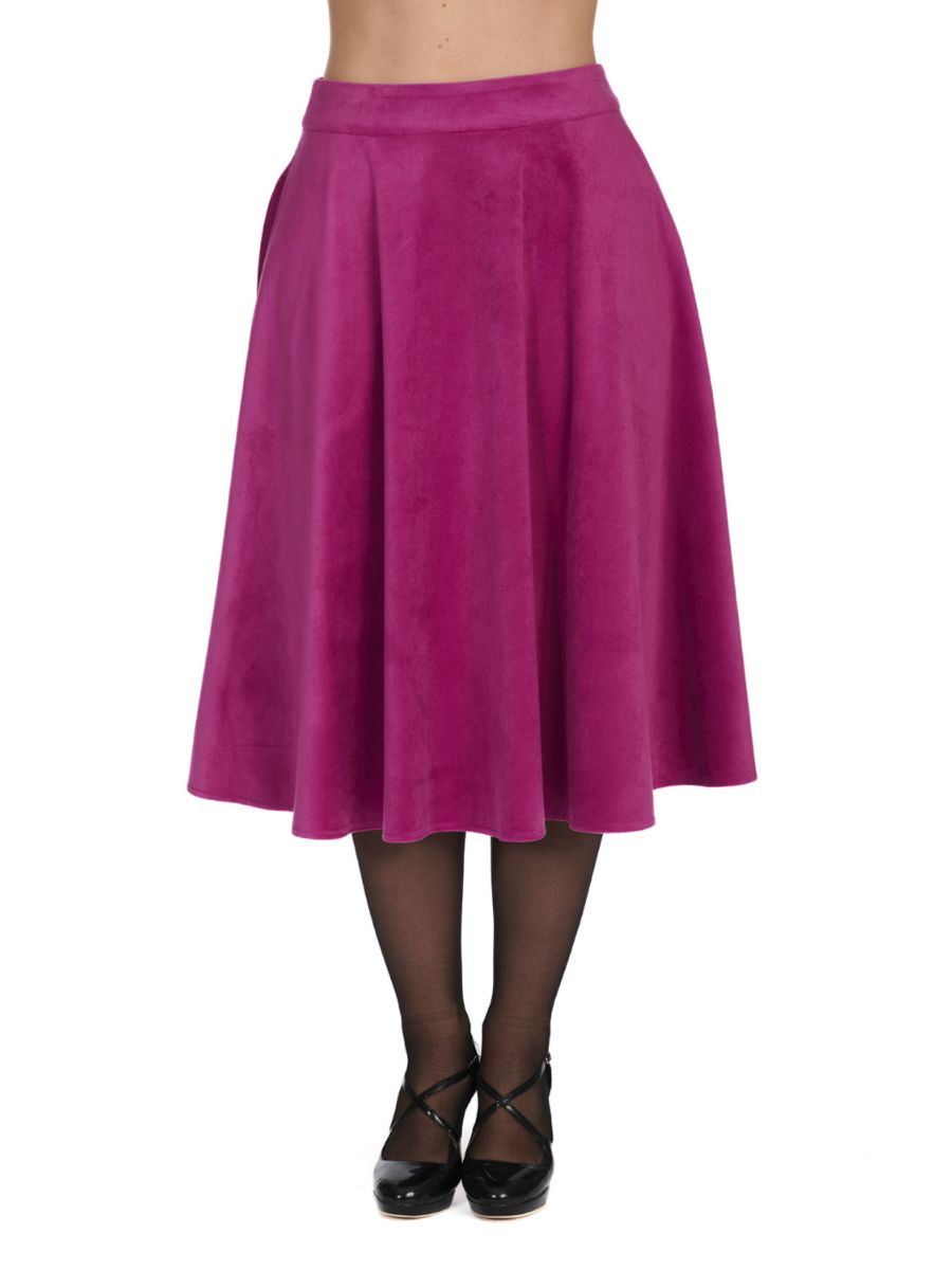 VELVET DREAMS SWING SKIRT