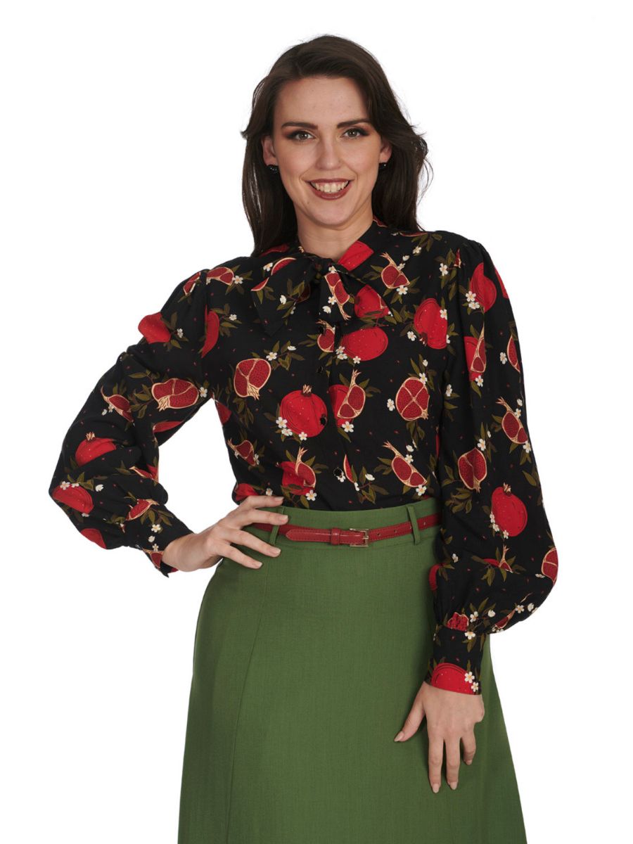 POMEGRANATE BLOUSE