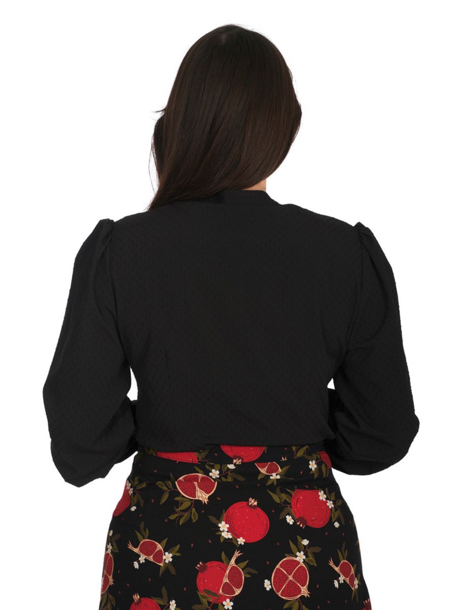 SPOT TEXTURE BLOUSE