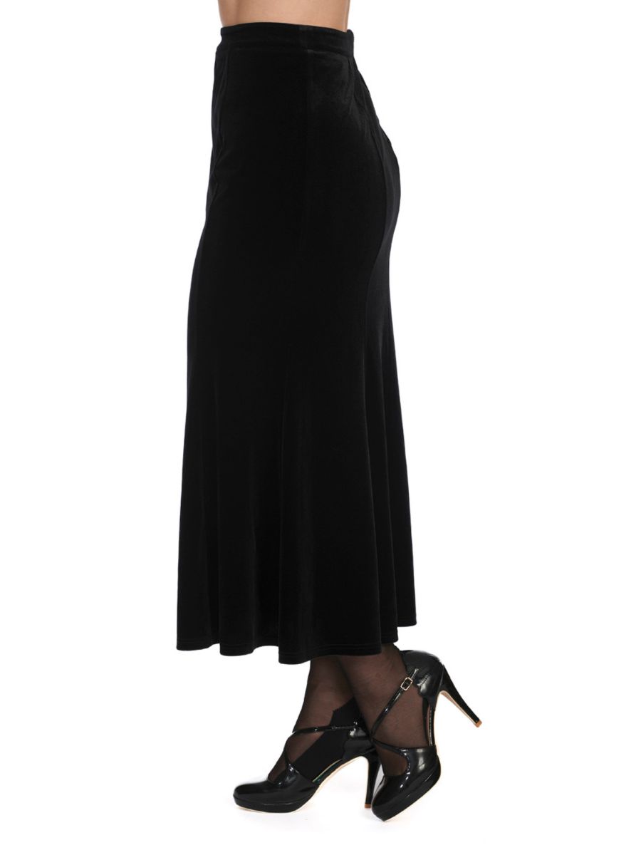 BETTY ROCK PEPLUM PENCIL SKIRT