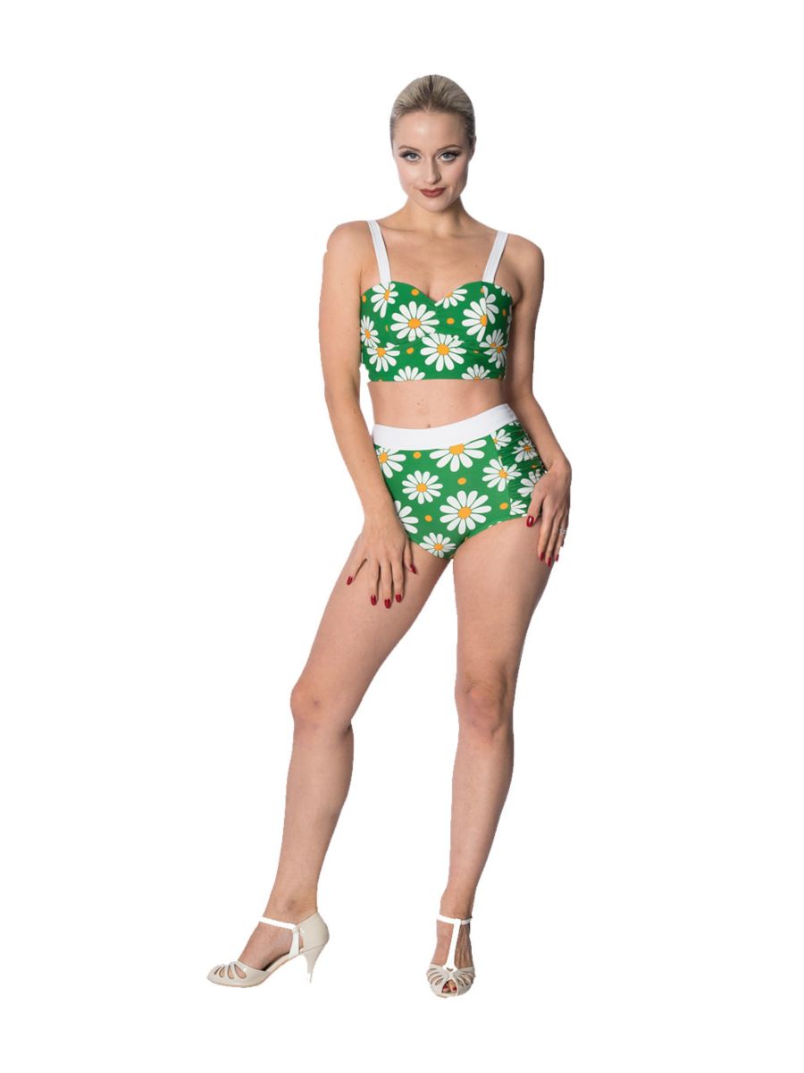 CRAZY DAISY BIKINI TOP
