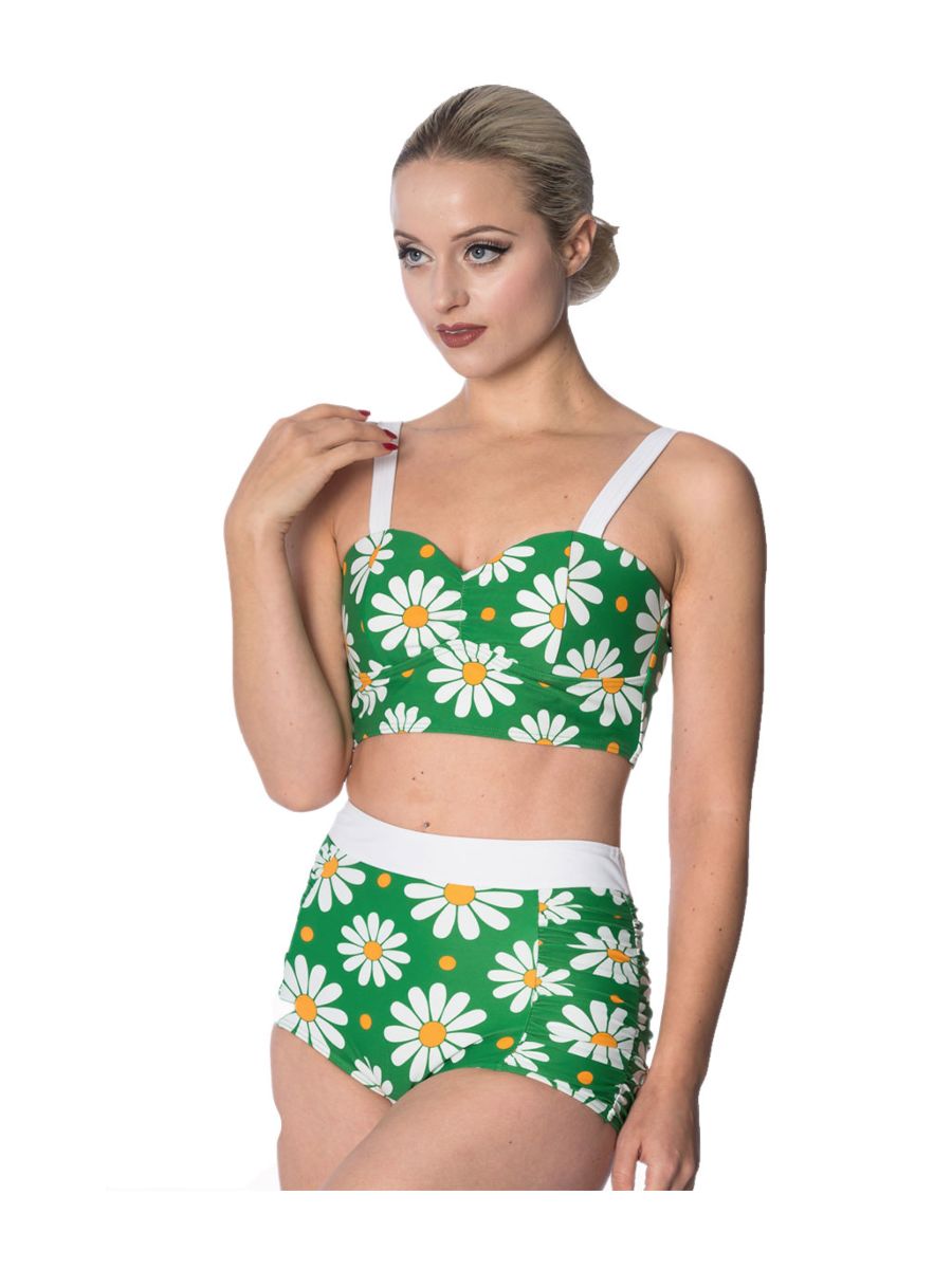 CRAZY DAISY BIKINI TOP