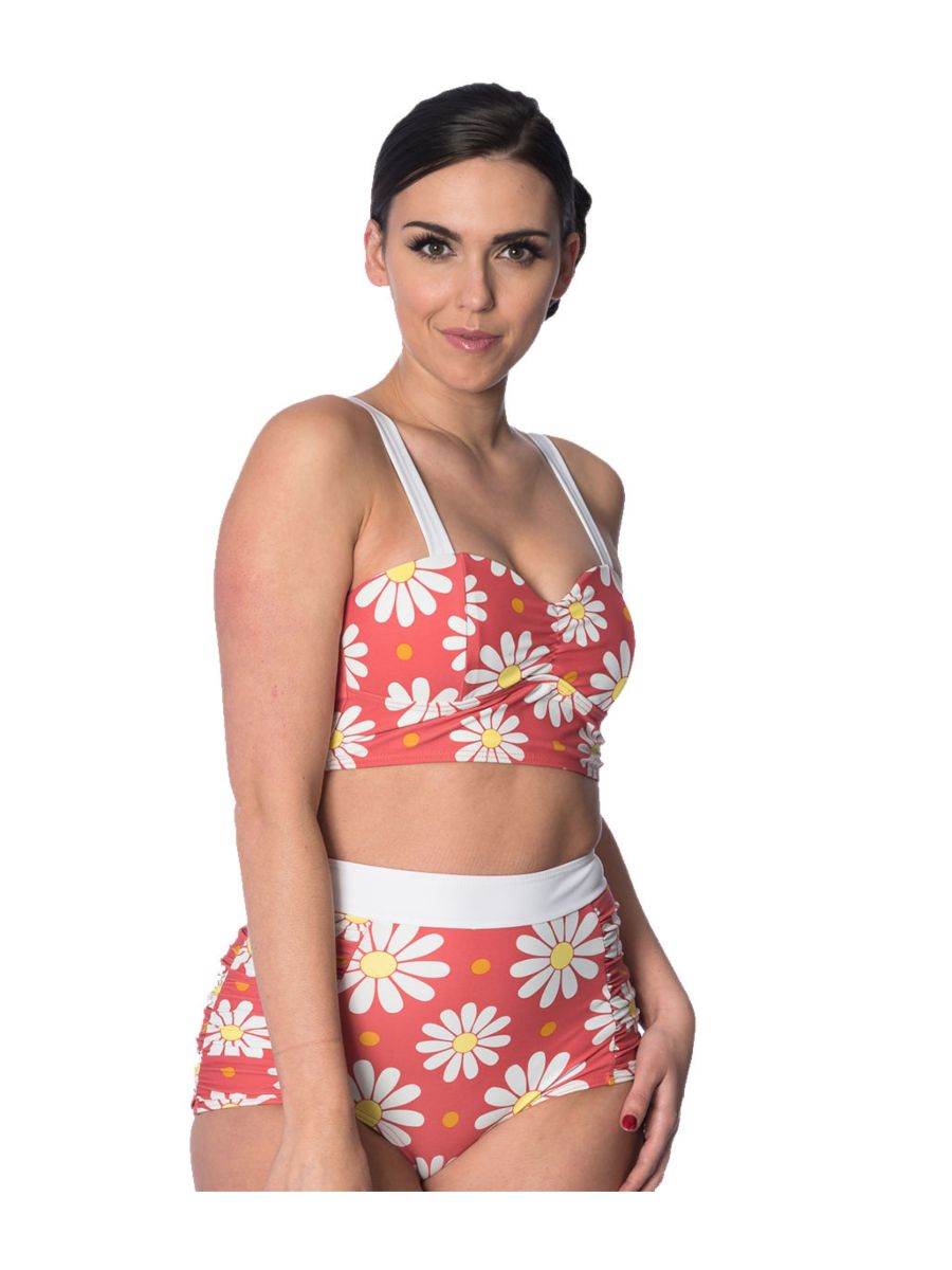 CRAZY DAISY BIKINI TOP