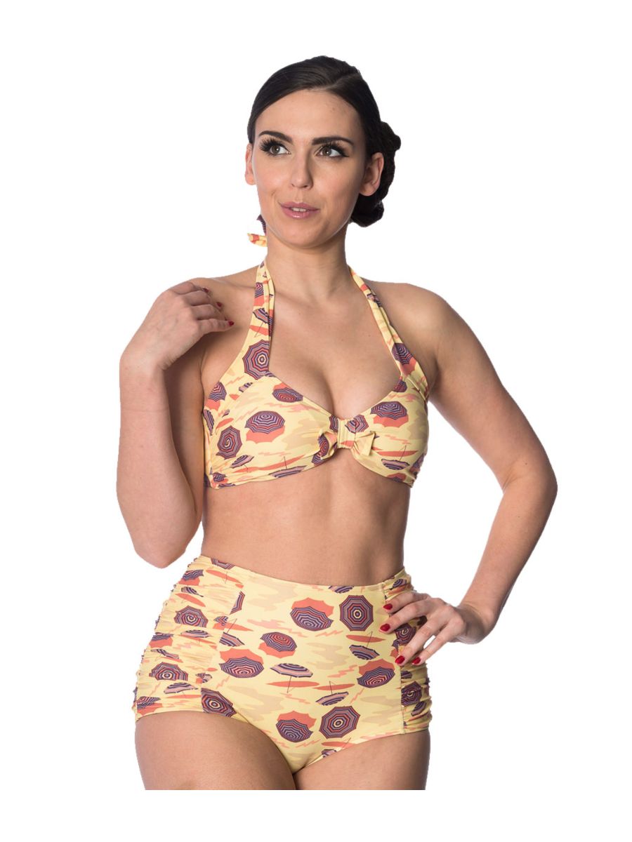 PARASOL HALTERNECK BIKINI TOP