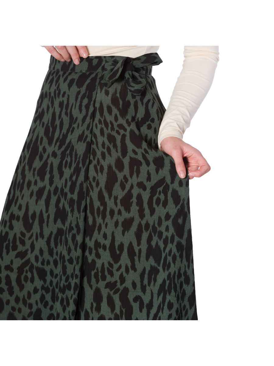 NEW YORK LOFT LEOPARD SKIRT