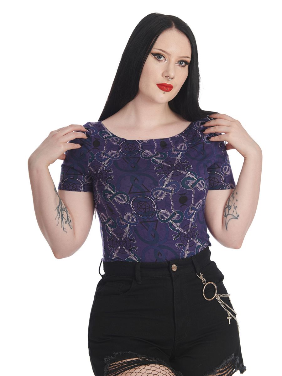SNAKE CHARM TOP