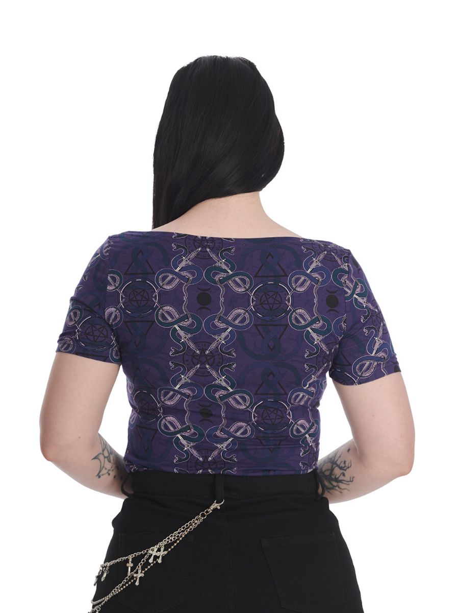 SNAKE CHARM TOP