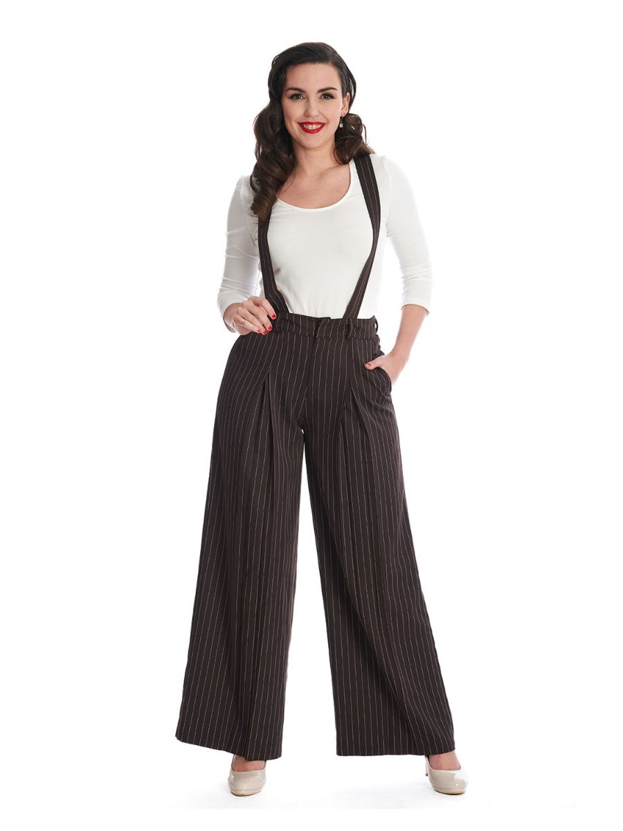 PIN STRIPE GOALS TROUSER