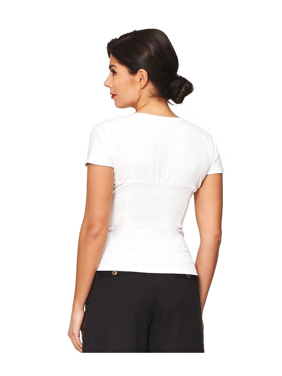 SHE WHO DARES TOP OffWhite