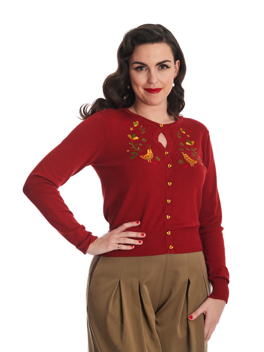 HERITAGE BIRDY CARDIGAN