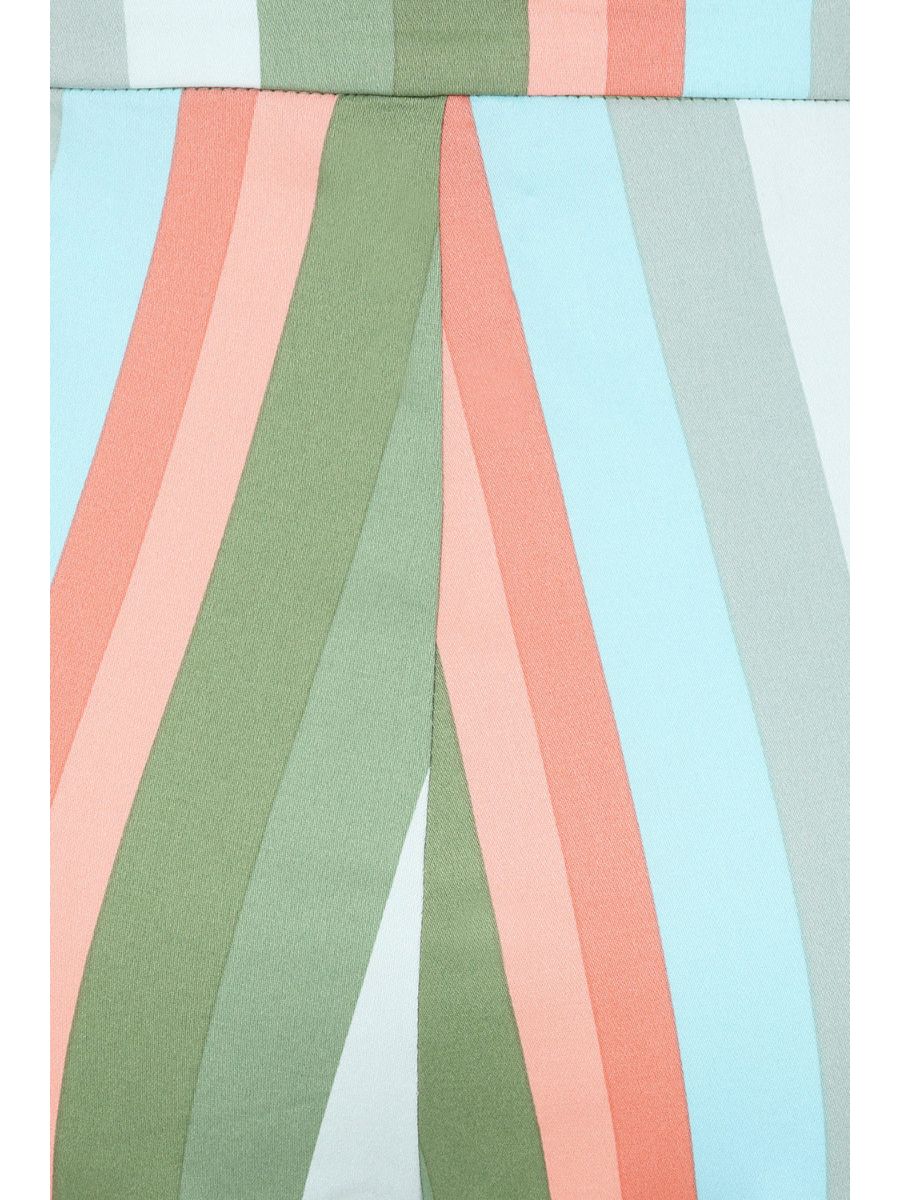 Esme Lollipop stripes capri Multicolor